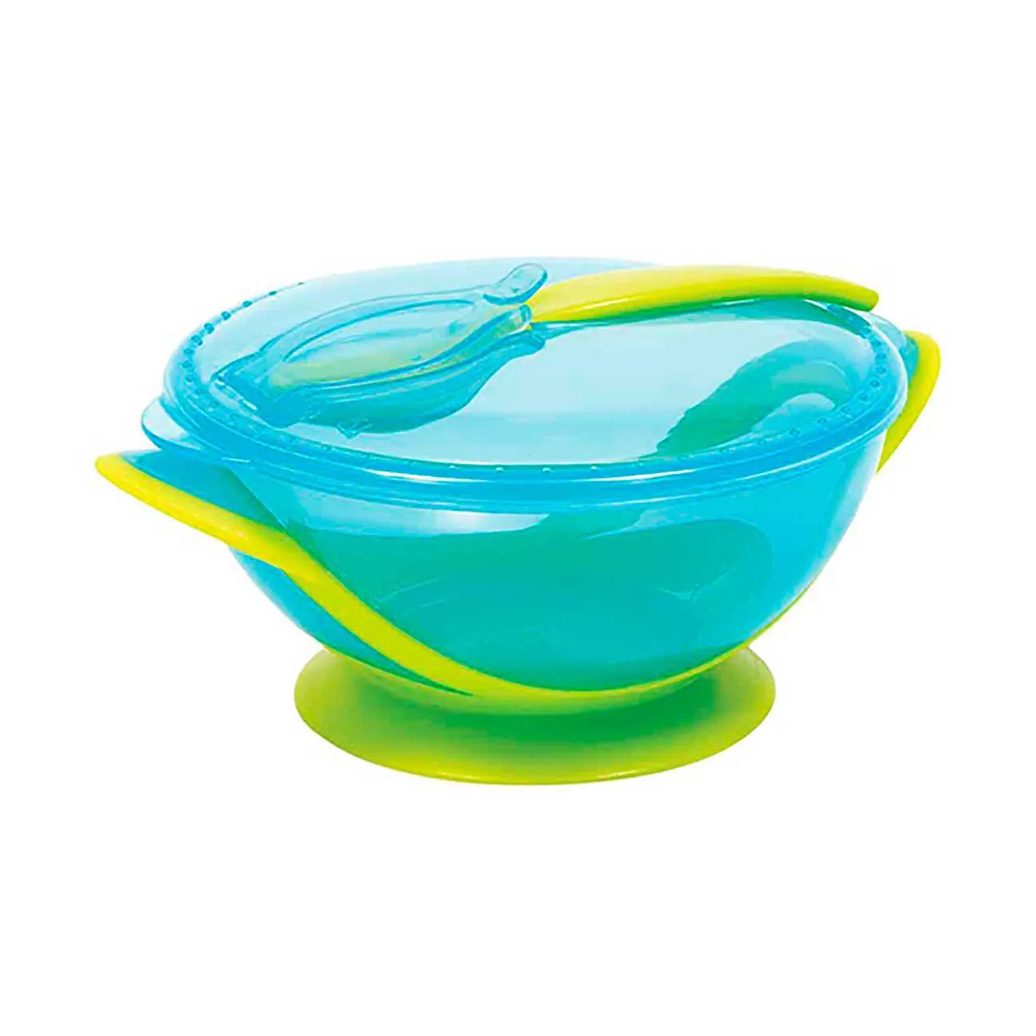 Kit Refeição com Colher Buba Baby Azul com 1 unidade