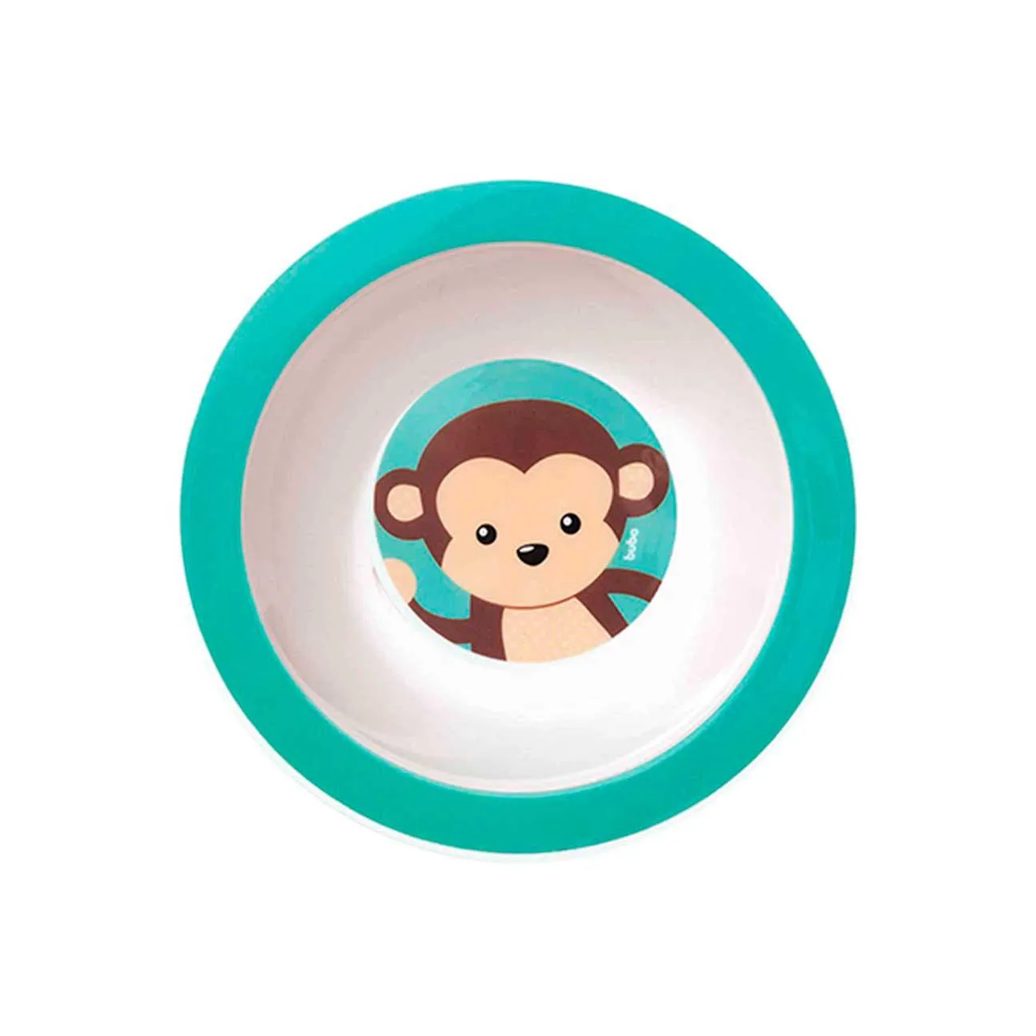 Prato Bowl Buba Baby Animal Fun Macaco 1 unidade
