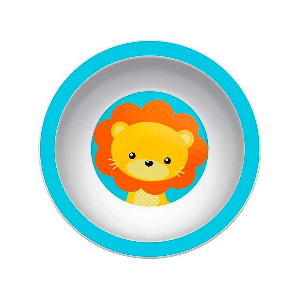 Prato Bowl Buba Baby Animal Fun Leão 1 unidade