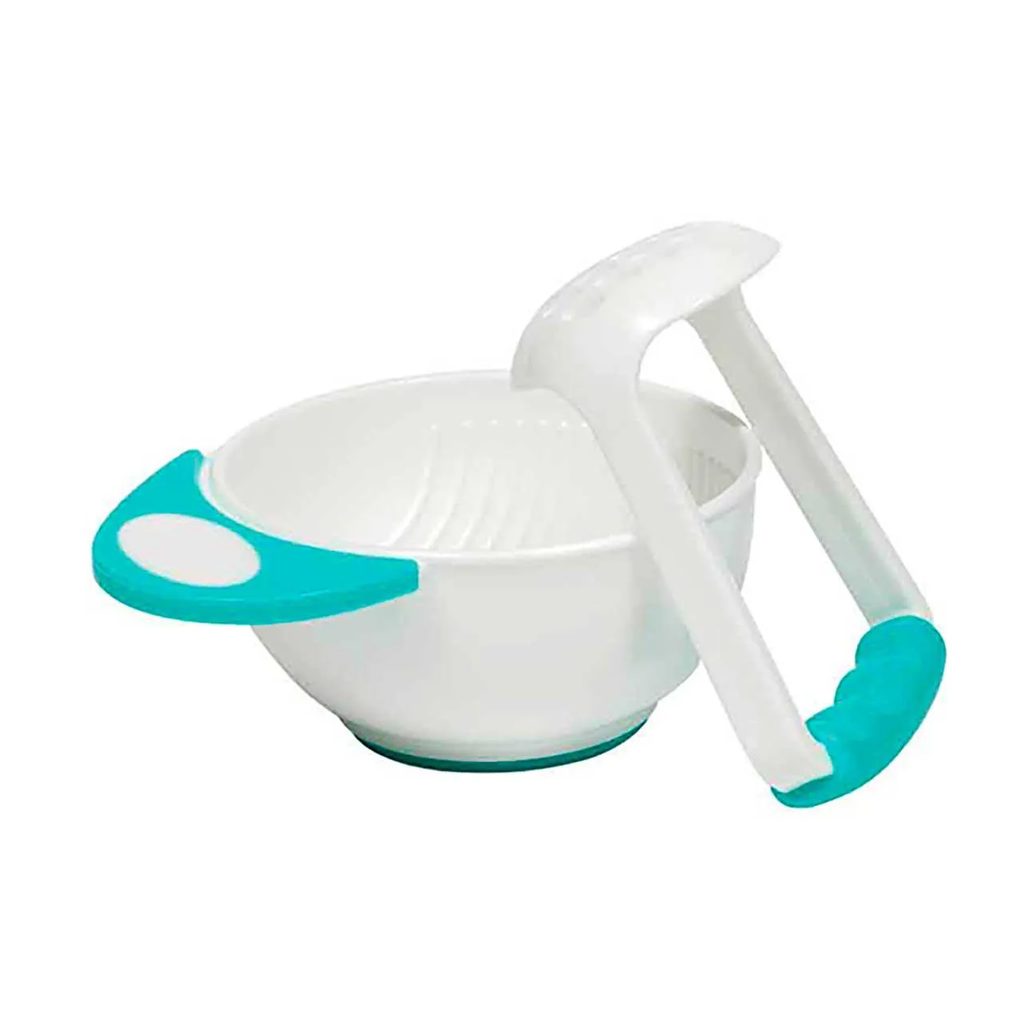 Kit Amassador para Papinha Buba Baby Azul com 1 unidade