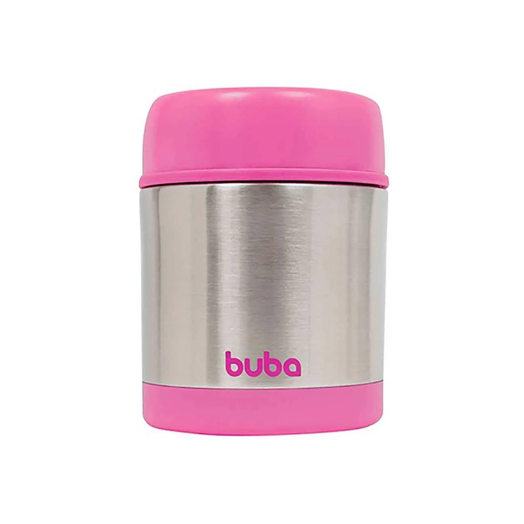 Pote Térmico para Alimentos Buba Baby Rosa 1 unidade