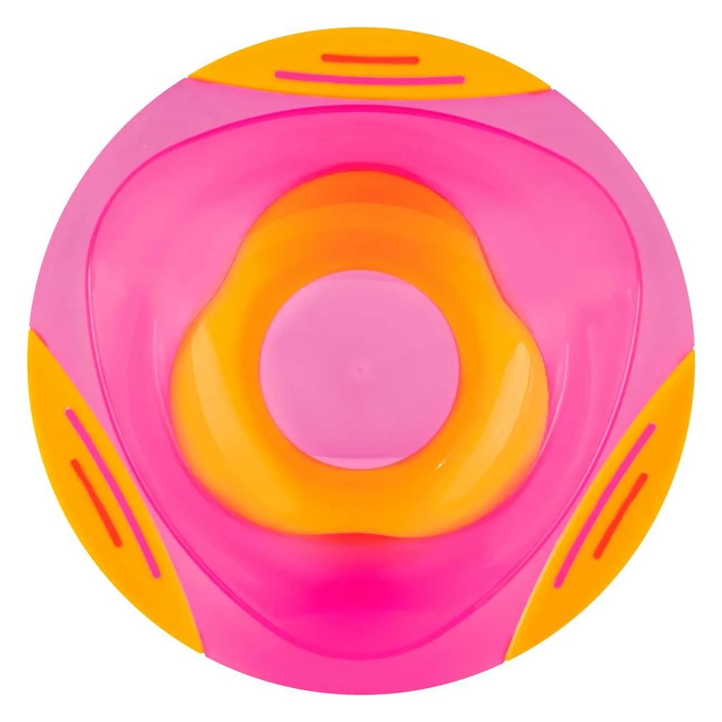 Prato Bowl Buba Baby Rosa Base com Ventosa 1 unidade