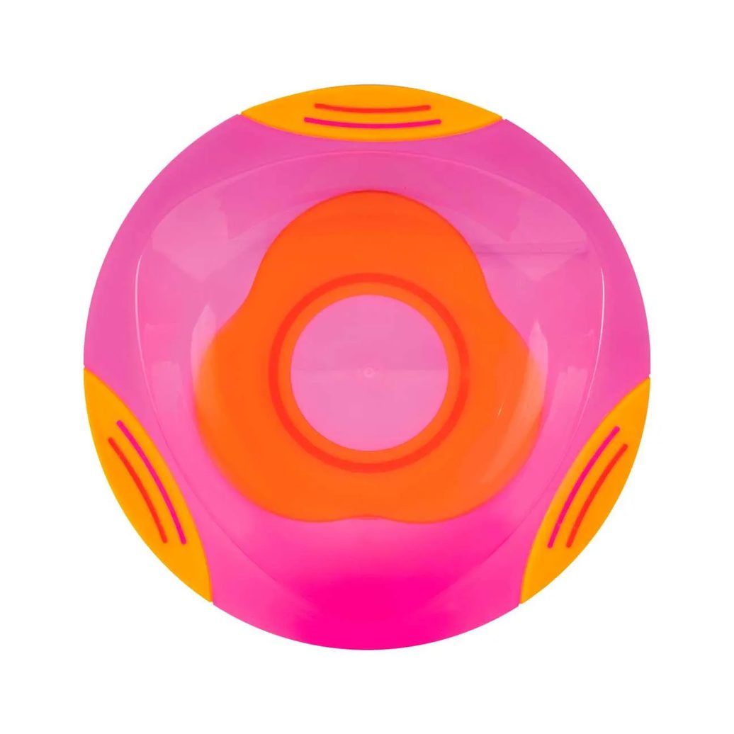 Prato com Ventosa Buba Baby Fun Rosa 1 unidade
