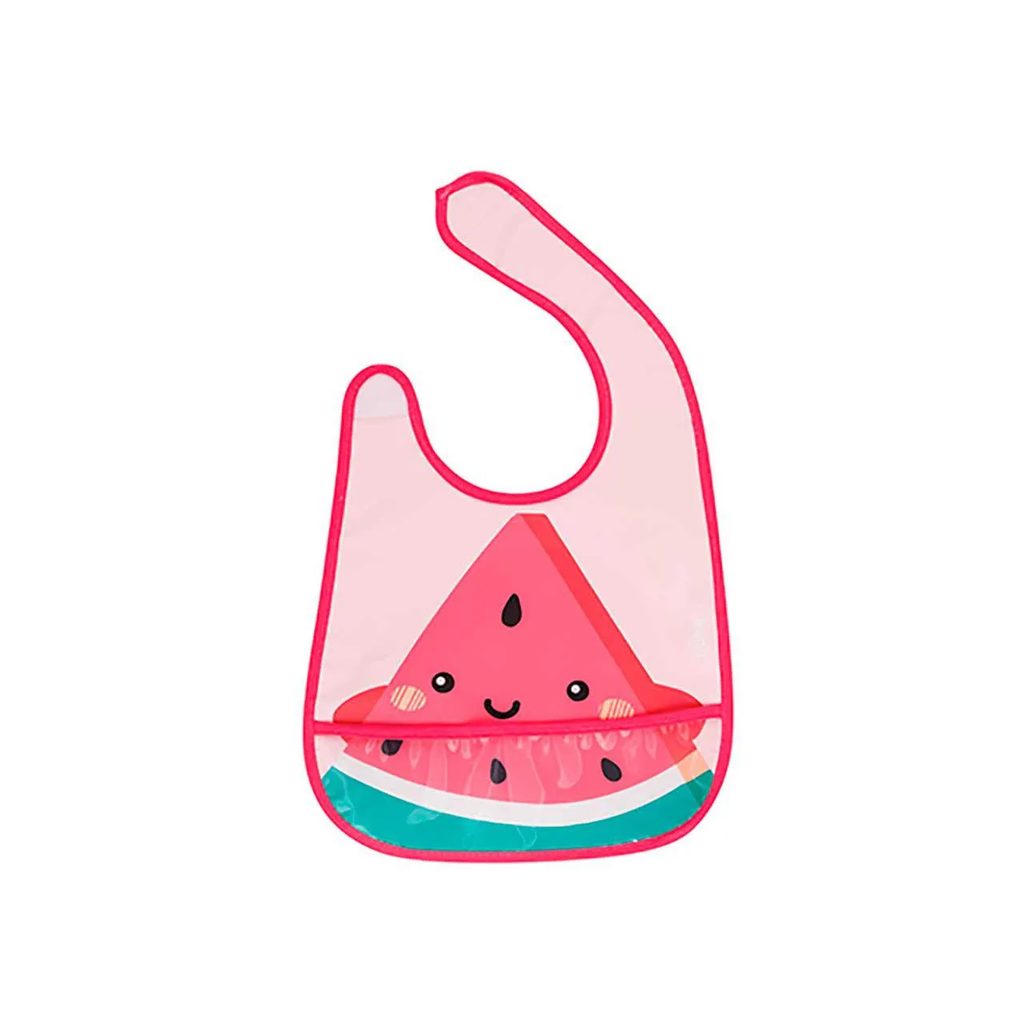 Babador com Bolso Buba Frutti Melancia 1 unidade