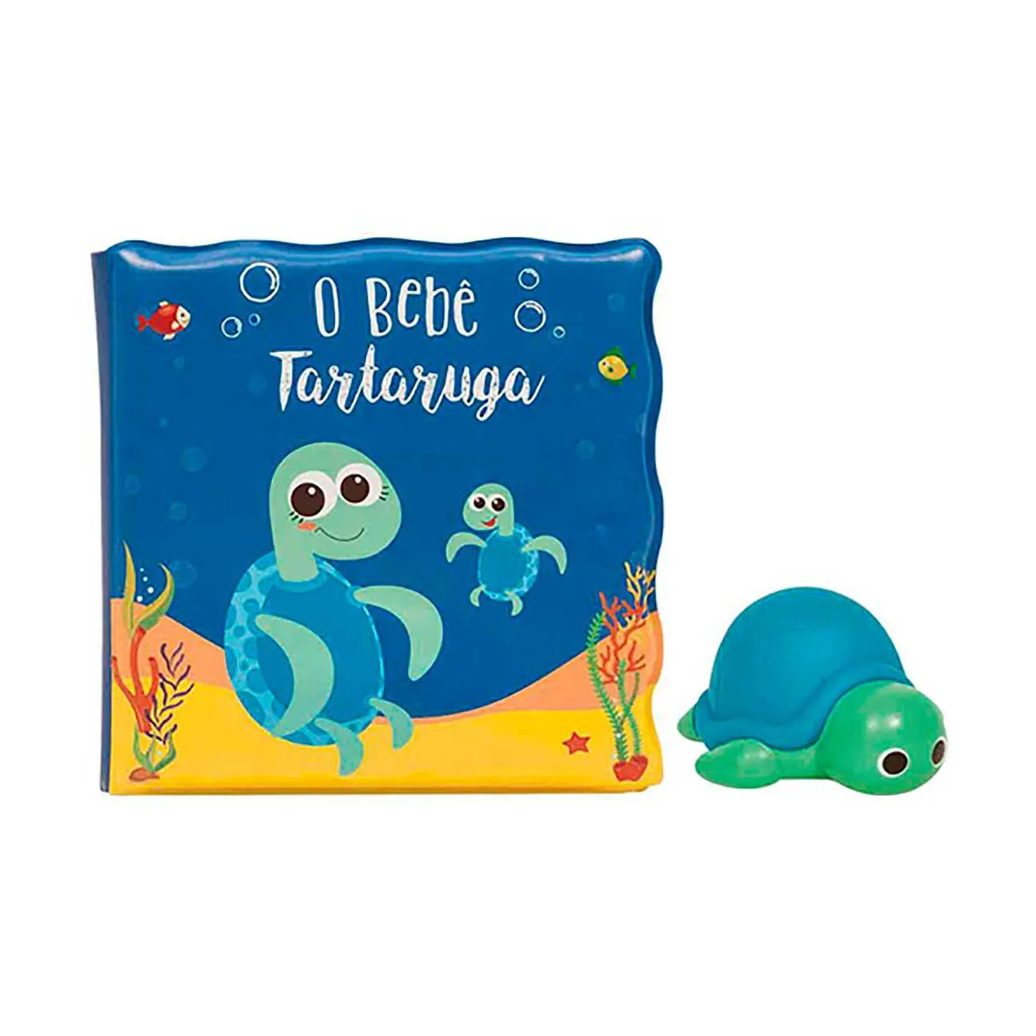Livrinho de Banho Buba Baby Tartaruguinha com 1 unidade