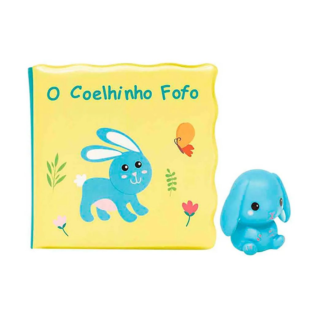 Livrinho de Banho Buba Baby Coelhinho com 1 unidade