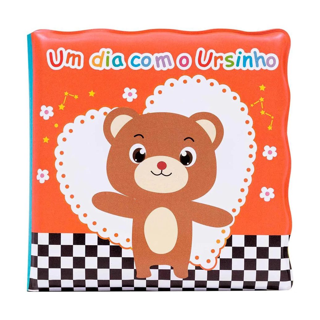 Livrinho de Banho Buba Baby Um Dia Com o Ursinho com 1 unidade