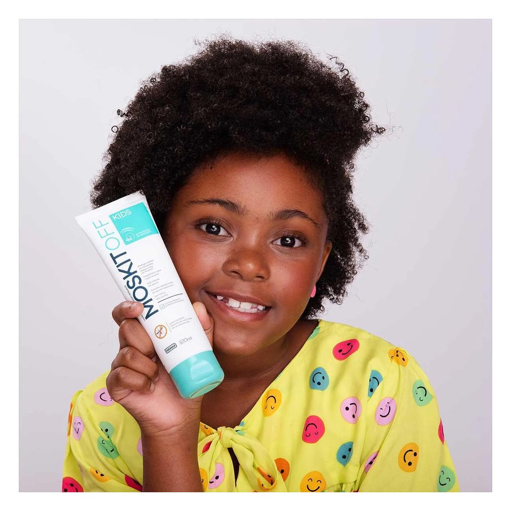 Repelente de Inseto Infantil Moskitoff Kids com DEET Loção 120ml