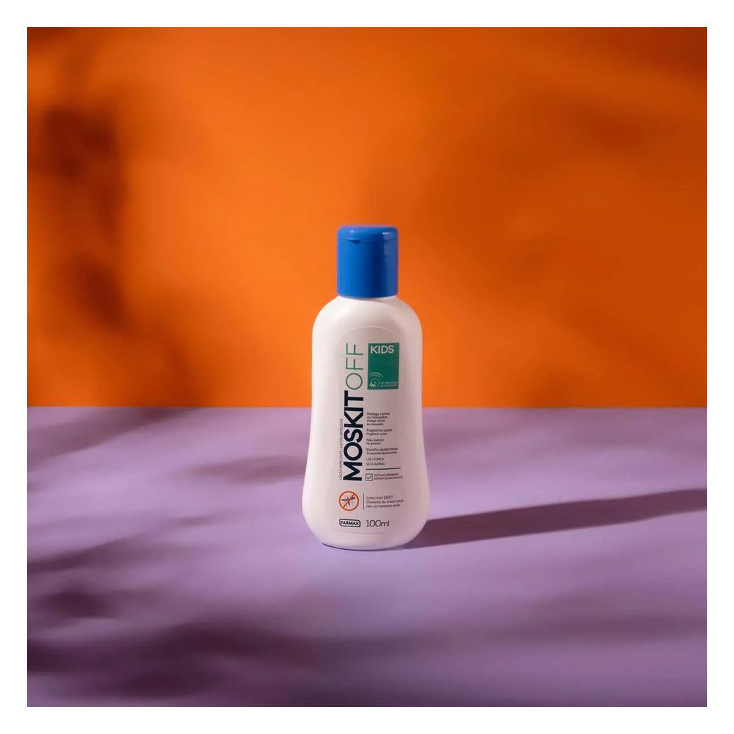 Repelente de Inseto Infantil Moskitoff Kids com DEET Loção 100ml