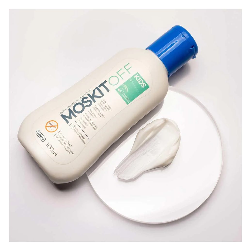 Repelente de Inseto Infantil Moskitoff Kids com DEET Loção 100ml