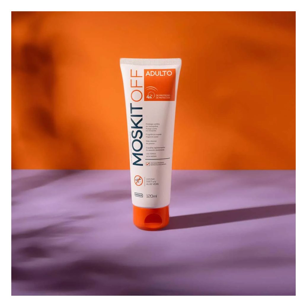 Repelente de Inseto Moskitoff com DEET Loção 120ml