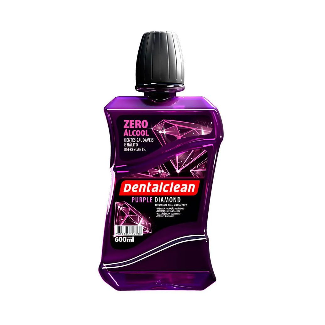 Enxaguante Bucal DentalClean Purple Diamond 600ml
