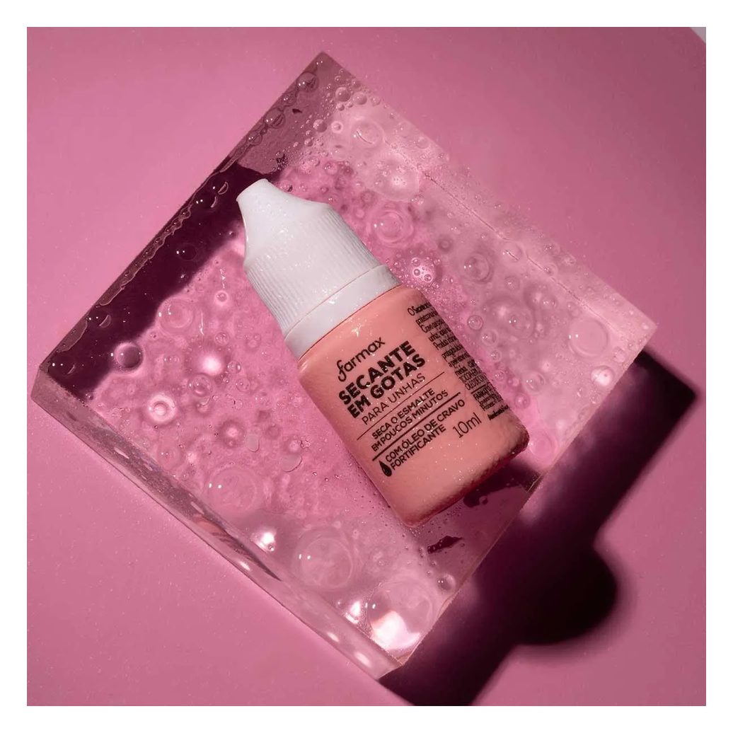 Secante em Gotas para Unhas Farmax com 10ml