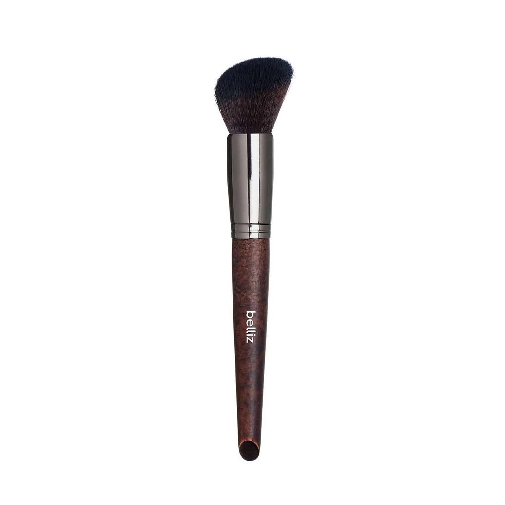 Pincel Chanfrado Belliz Wood Blush 1 Unidade