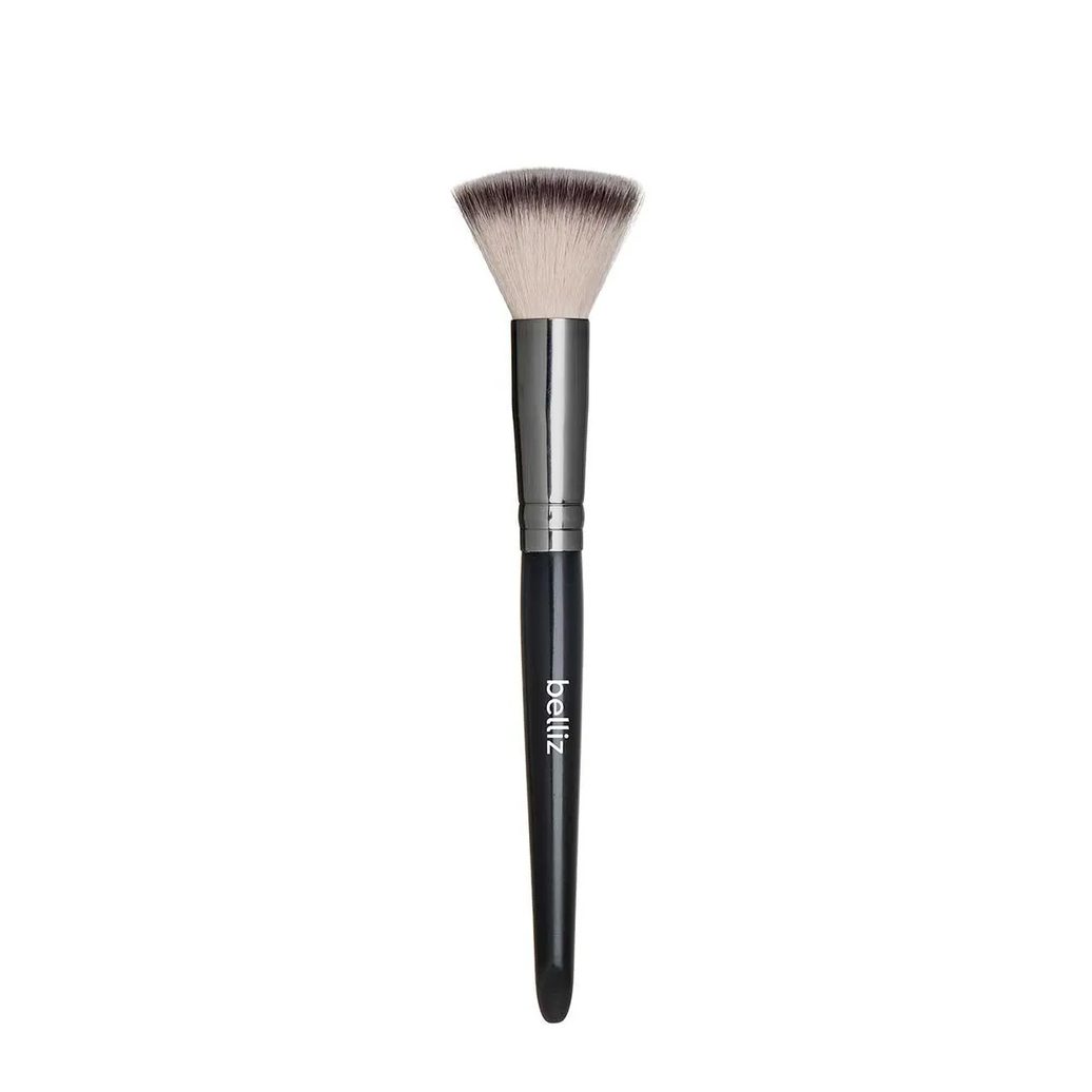 Pincel para Maquiagem Belliz Base e Pó Compacto 1 Unidade