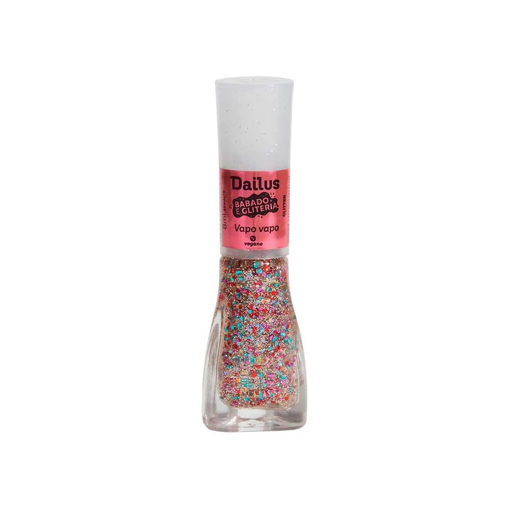 Esmalte Dailus Babado e Gliteria 8ml - Vapo Vapo
