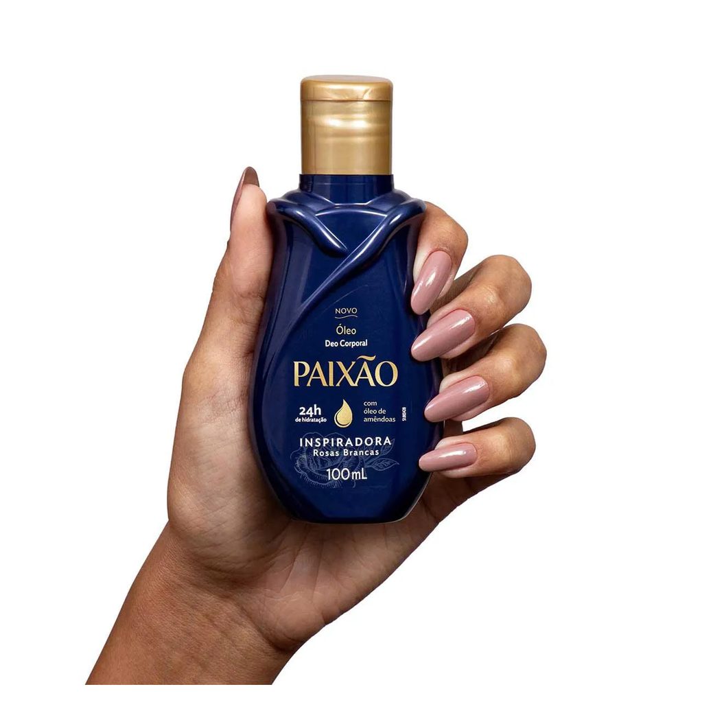 Óleo Corporal Paixão Inspiradora Rosas Brancas 100ml