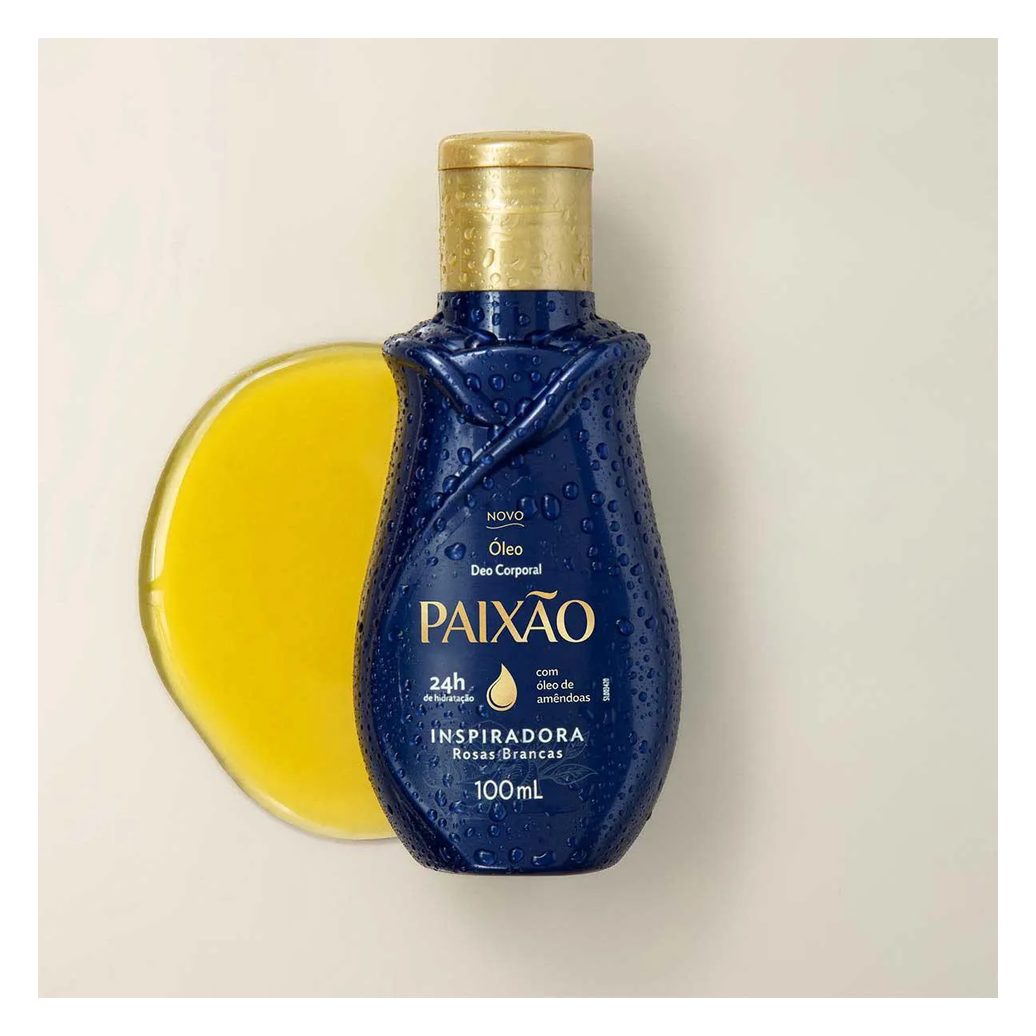 Óleo Corporal Paixão Inspiradora Rosas Brancas 100ml