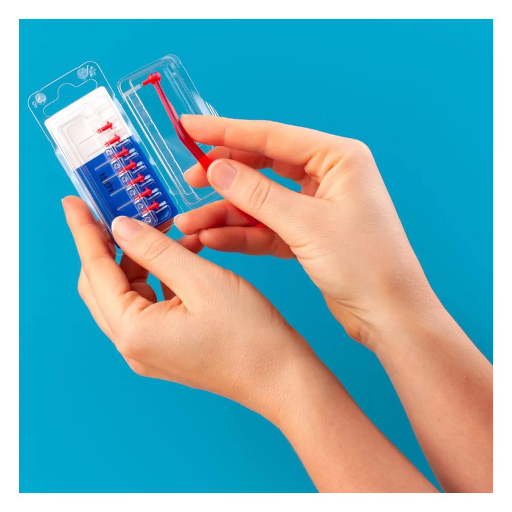 Refil para Escova Interdental Curaprox Prime 0,07mm 8 unidades