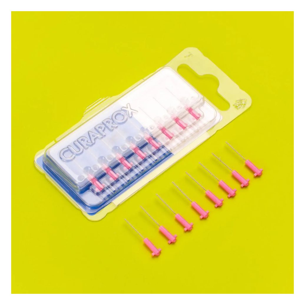 Refil para Escova Interdental Curaprox Prime 0,08mm 8 unidades