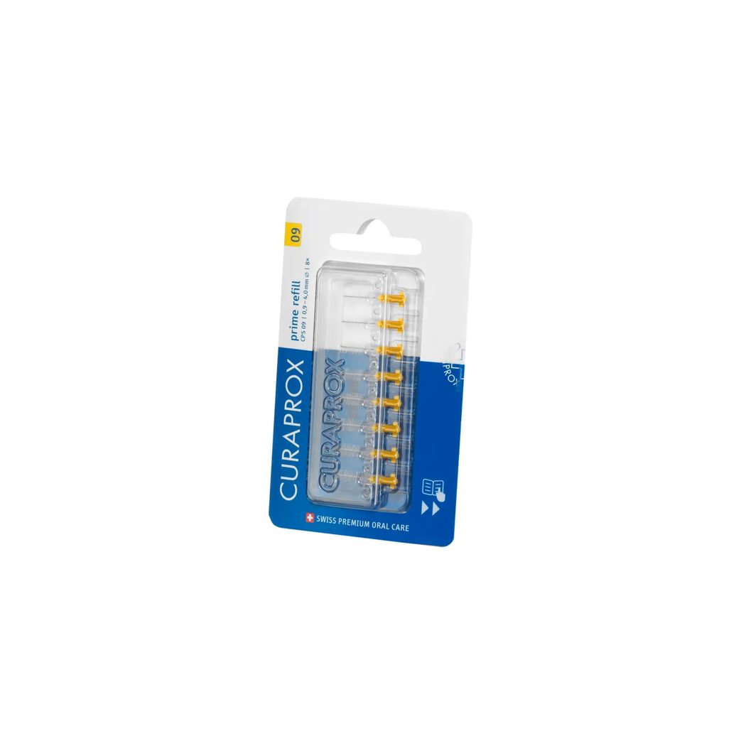 Refil para Escova Interdental Curaprox Prime 0,09mm 8 unidades