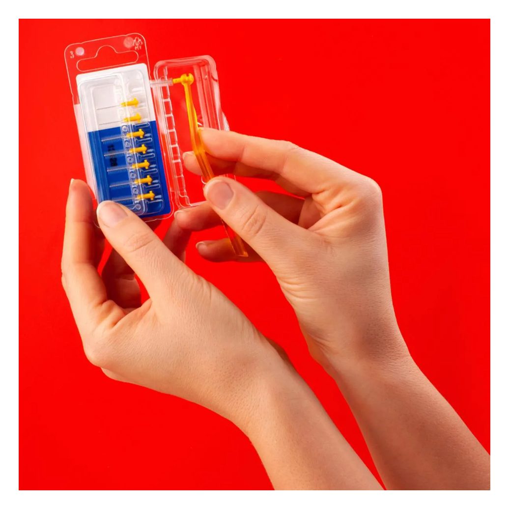 Refil para Escova Interdental Curaprox Prime 0,09mm 8 unidades