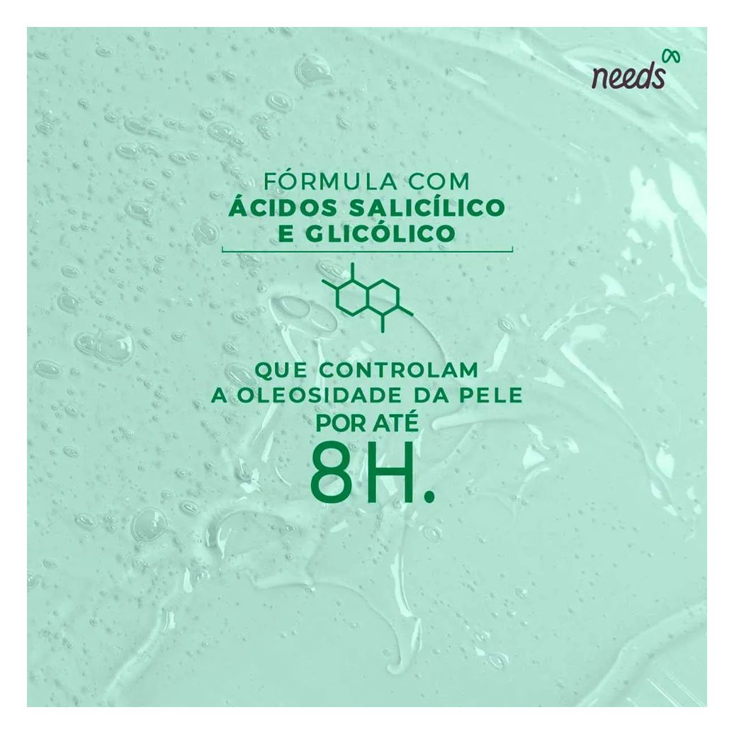Gel Esfoliante Facial Needs Controle de Oleosidade 100g