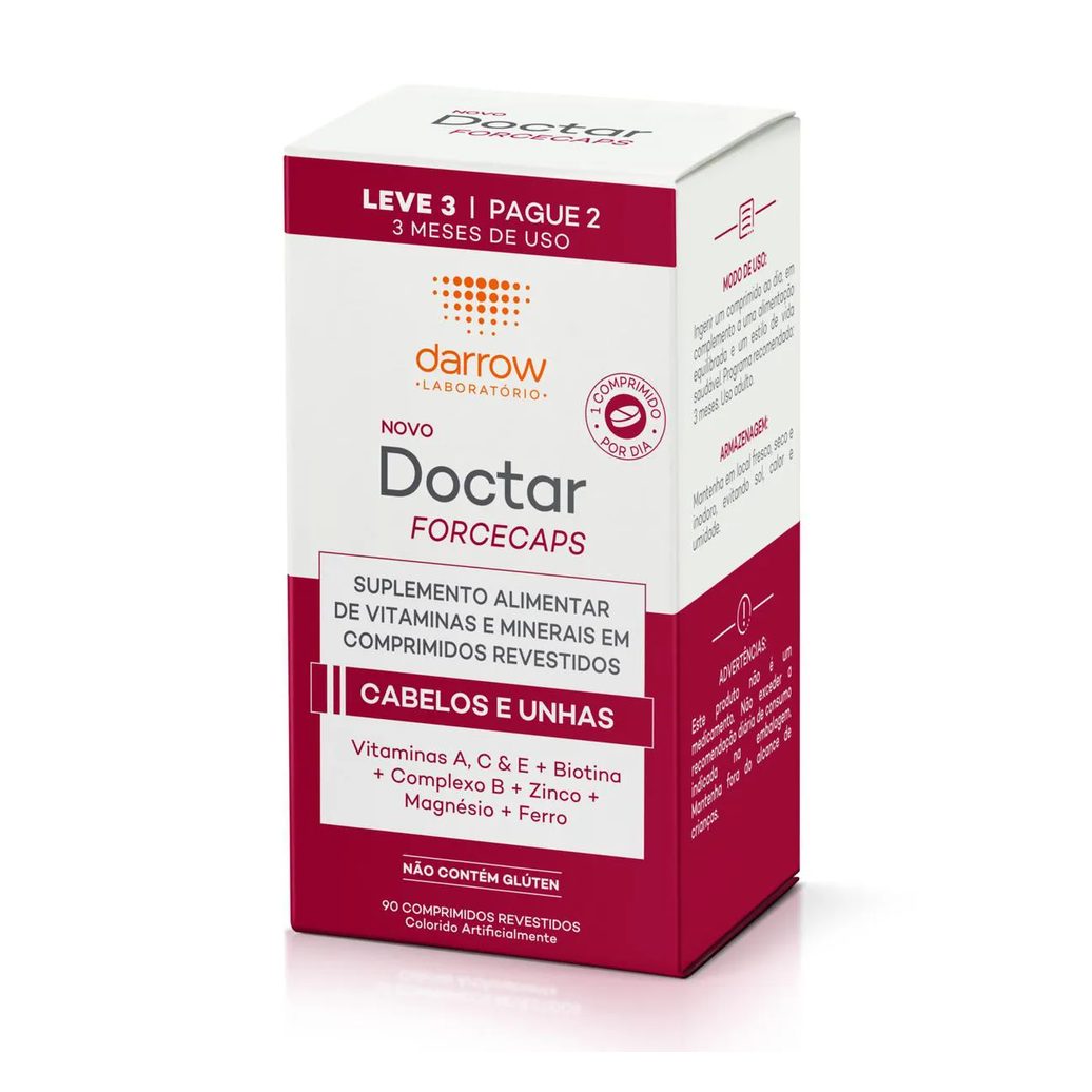 Polivitamínico Pantogar Unhas 60 cápsulas