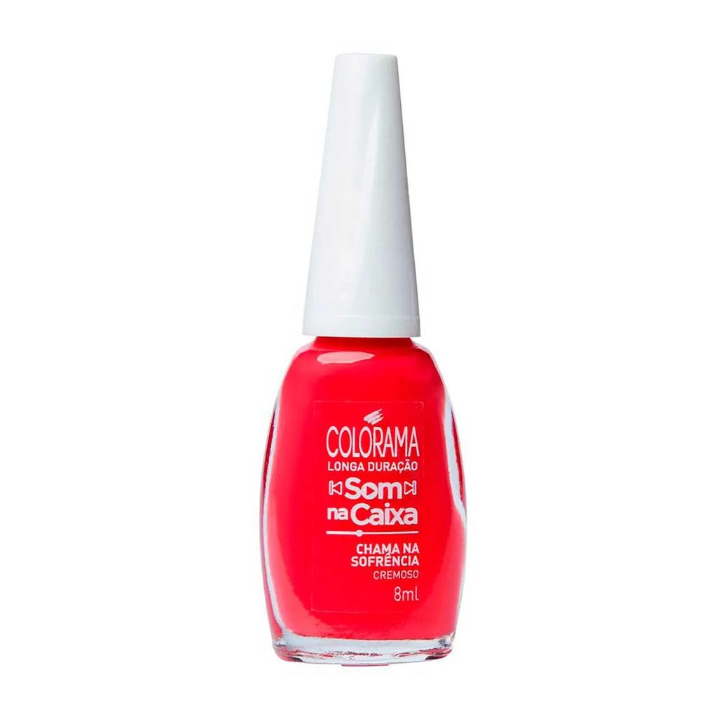 Esmalte Cremoso Colorama Som na Caixa 8ml - Chama na Sofrência