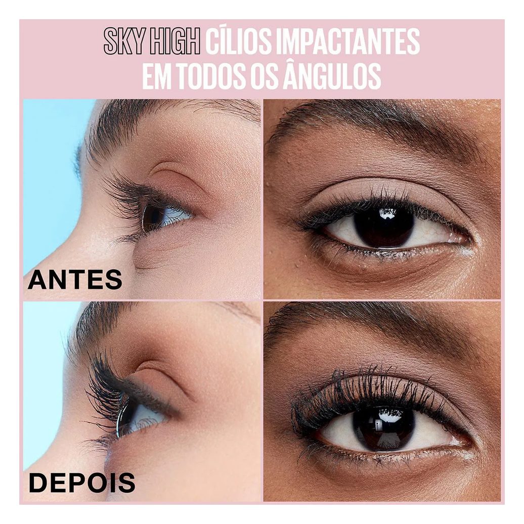 Máscara de Cílios Maybelline NY Lash Sensational Sky High Lavável 6ml