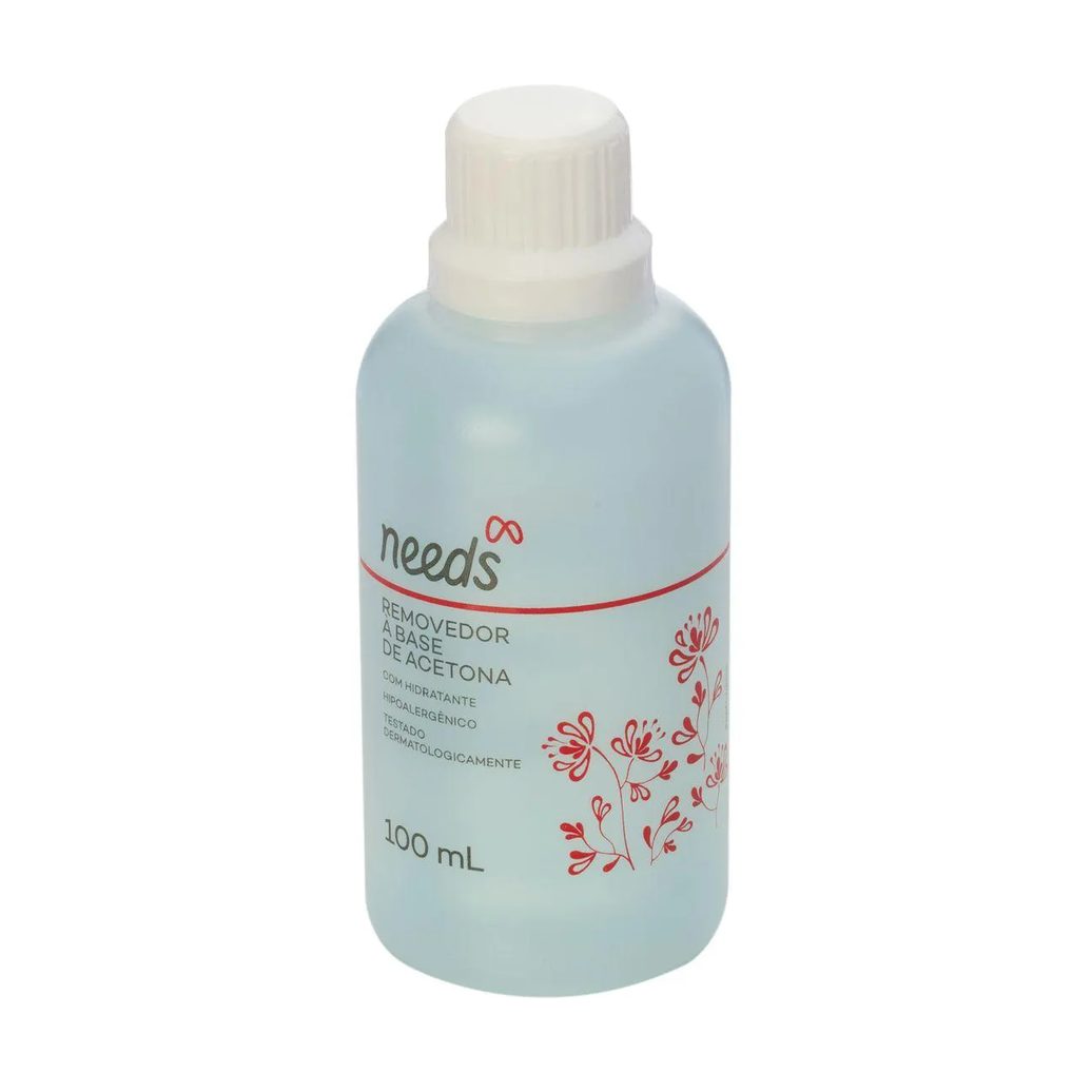 Removedor de Esmalte Needs com Acetona 100ml
