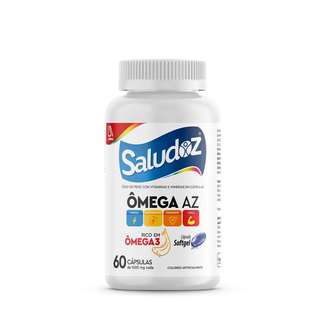 Ômega AZ Saludoz Sobral 60 Cápsulas