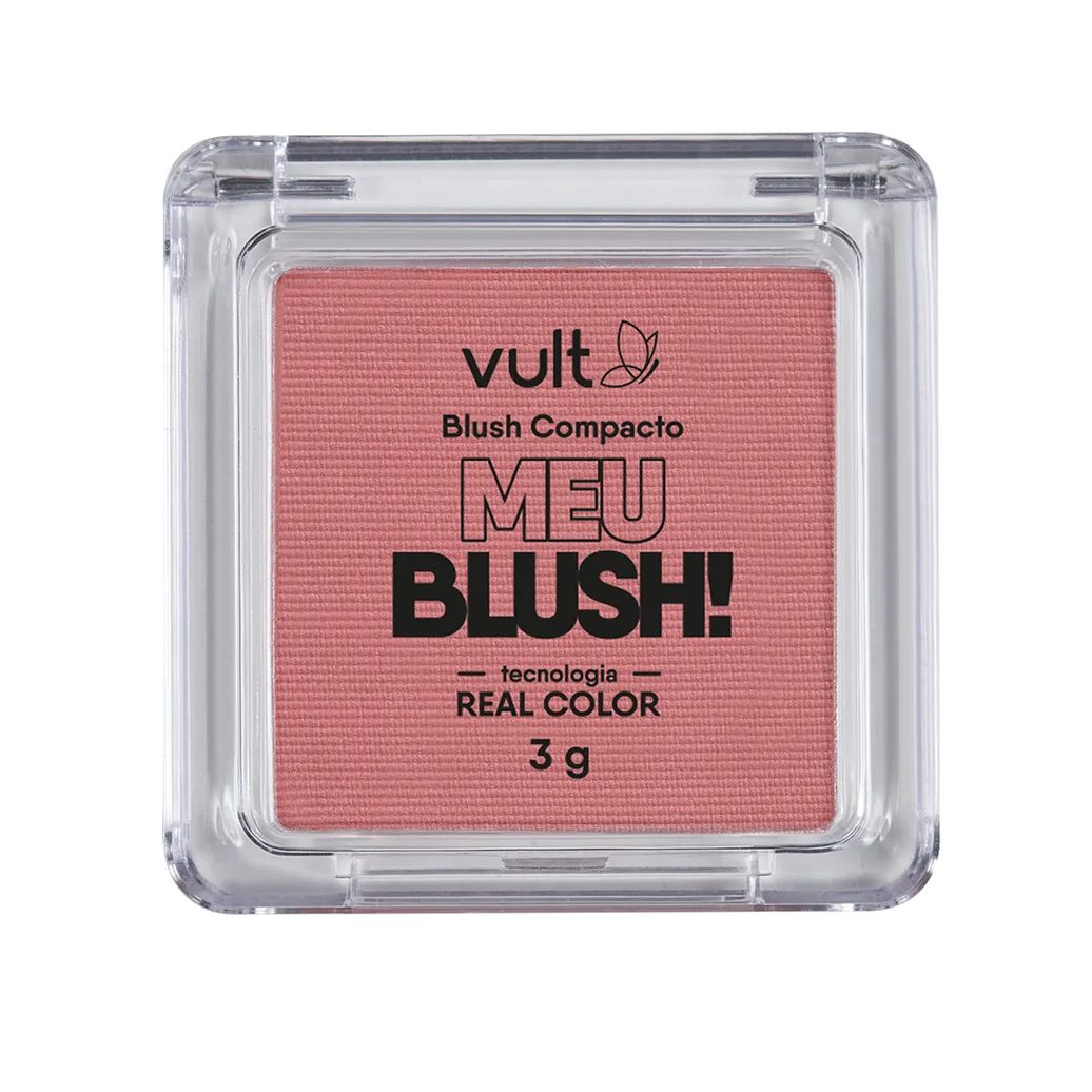 Blush Compacto Vult Meu Blush! 3g - Malva Matte