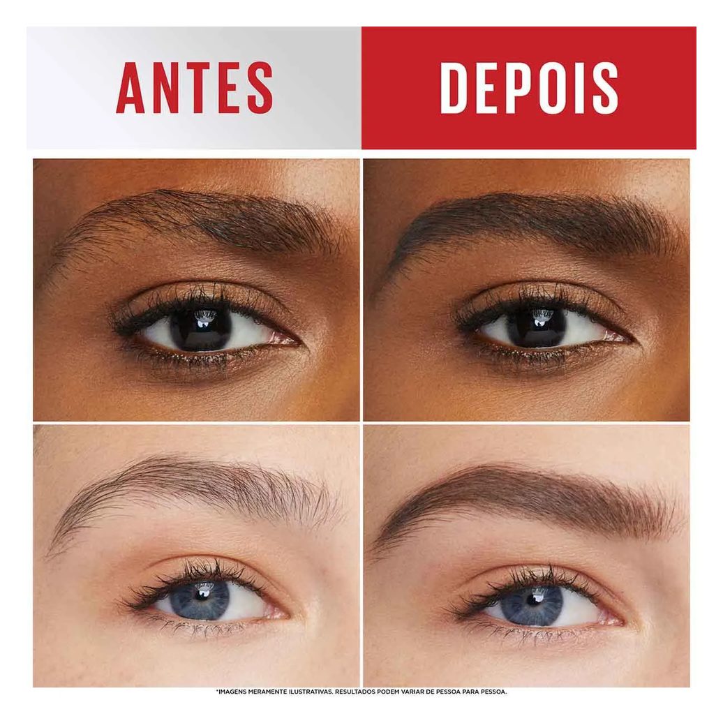 Gel de Sobrancelha Maybelline NY Tattoo Brow 3 Dias Deep Brown 5ml
