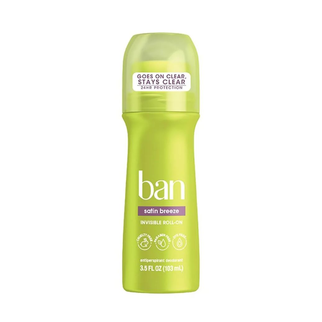 Desodorante Antitranspirante Roll-On Ban Satin Breeze 24h 103ml