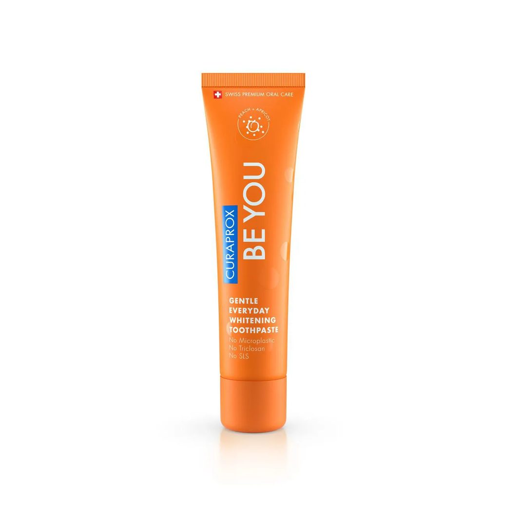 Creme Dental Curaprox Be You Pure Happiness Peach + Apricot 60ml