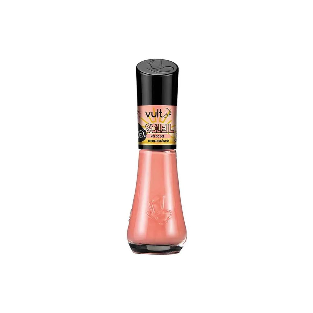 Esmalte Cremoso Vult 5 Free Soleil Efeito Gel 8ml - Pôr do Sol