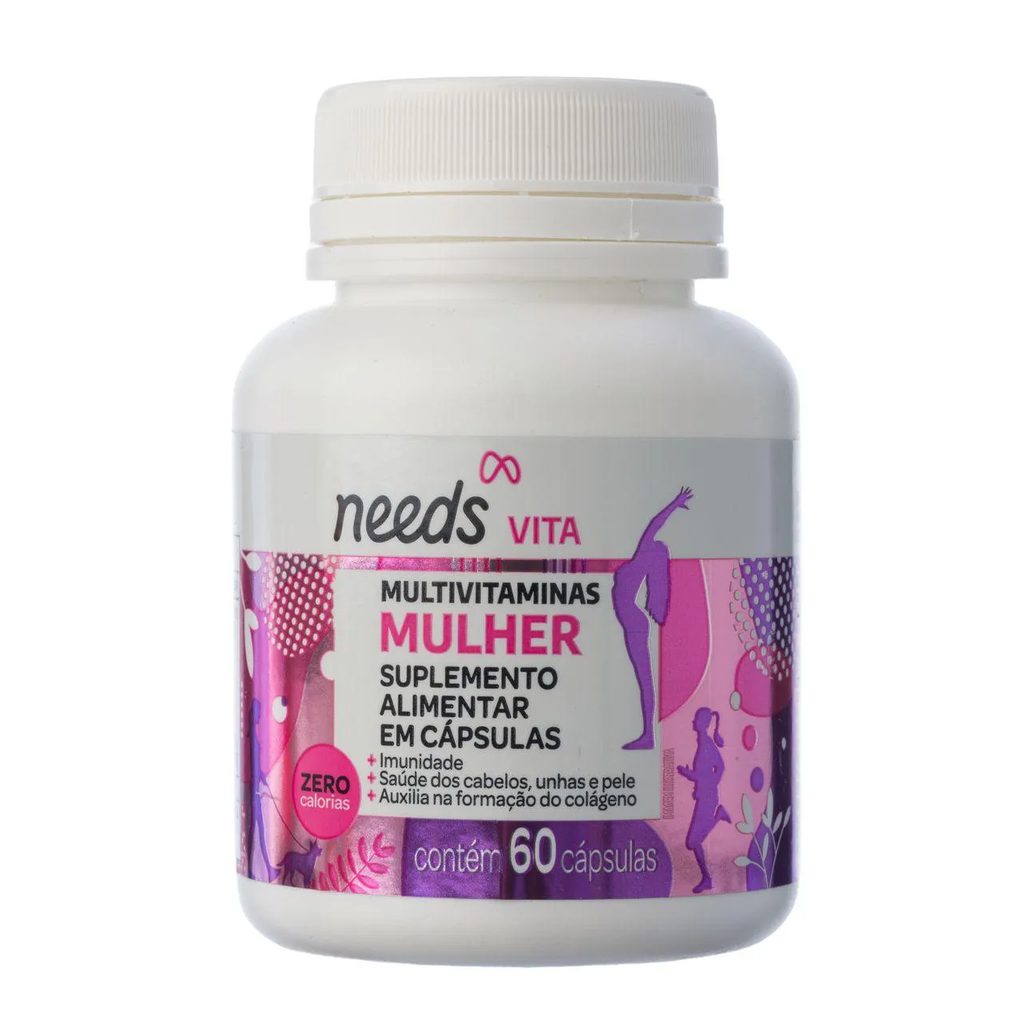 Polivitamínico Needs Vita Mulher 60 cápsulas