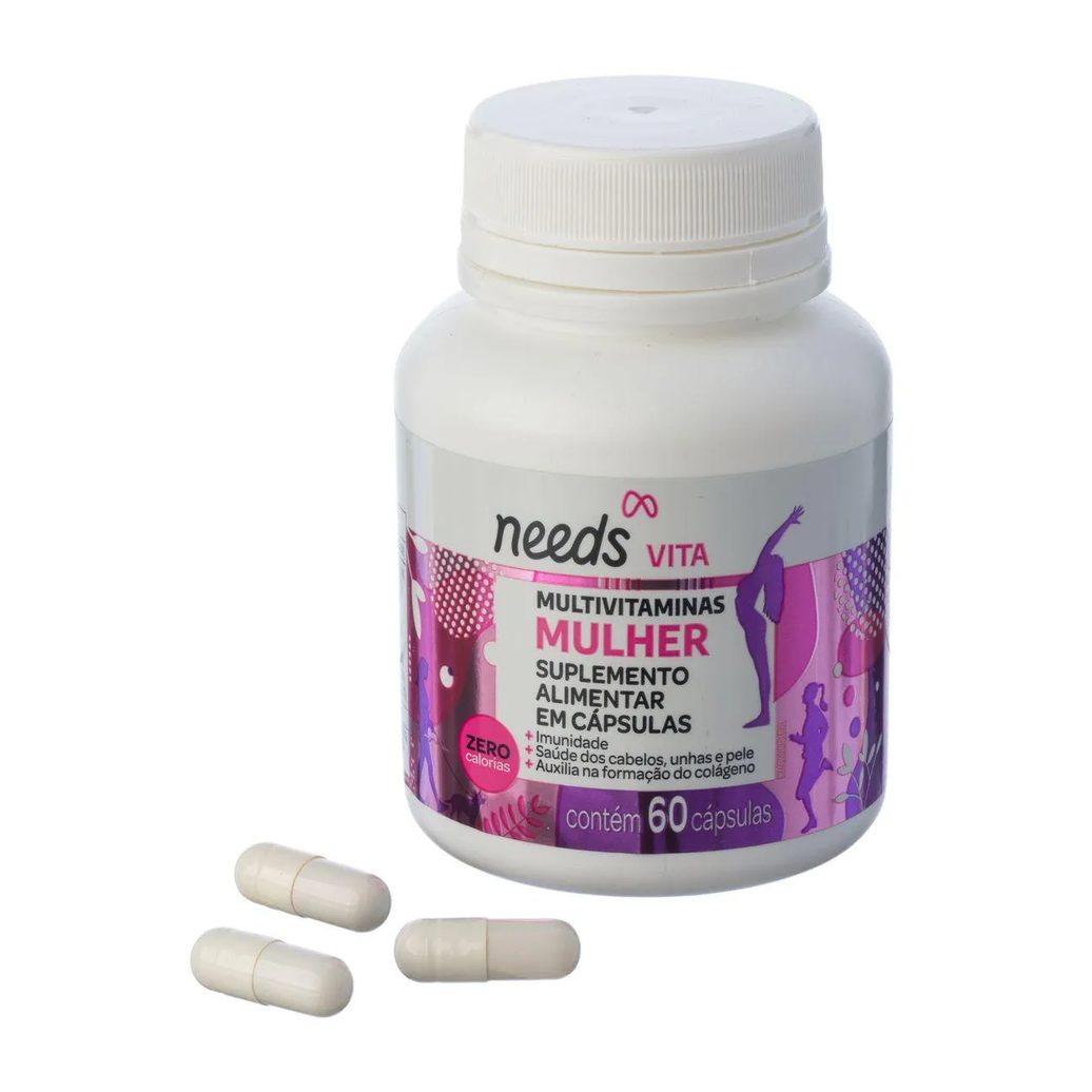 Polivitamínico Needs Vita Mulher 60 cápsulas