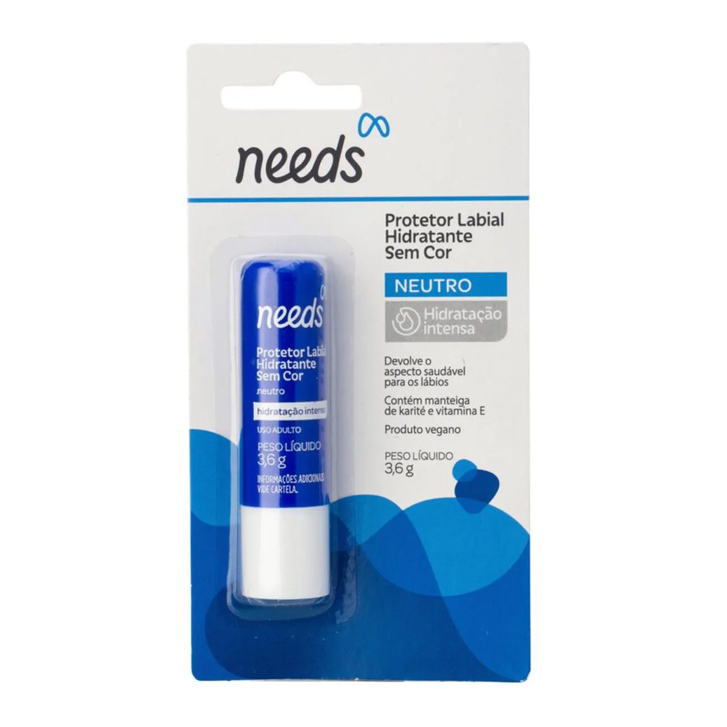 Protetor Labial Hidratante Needs 3,6g