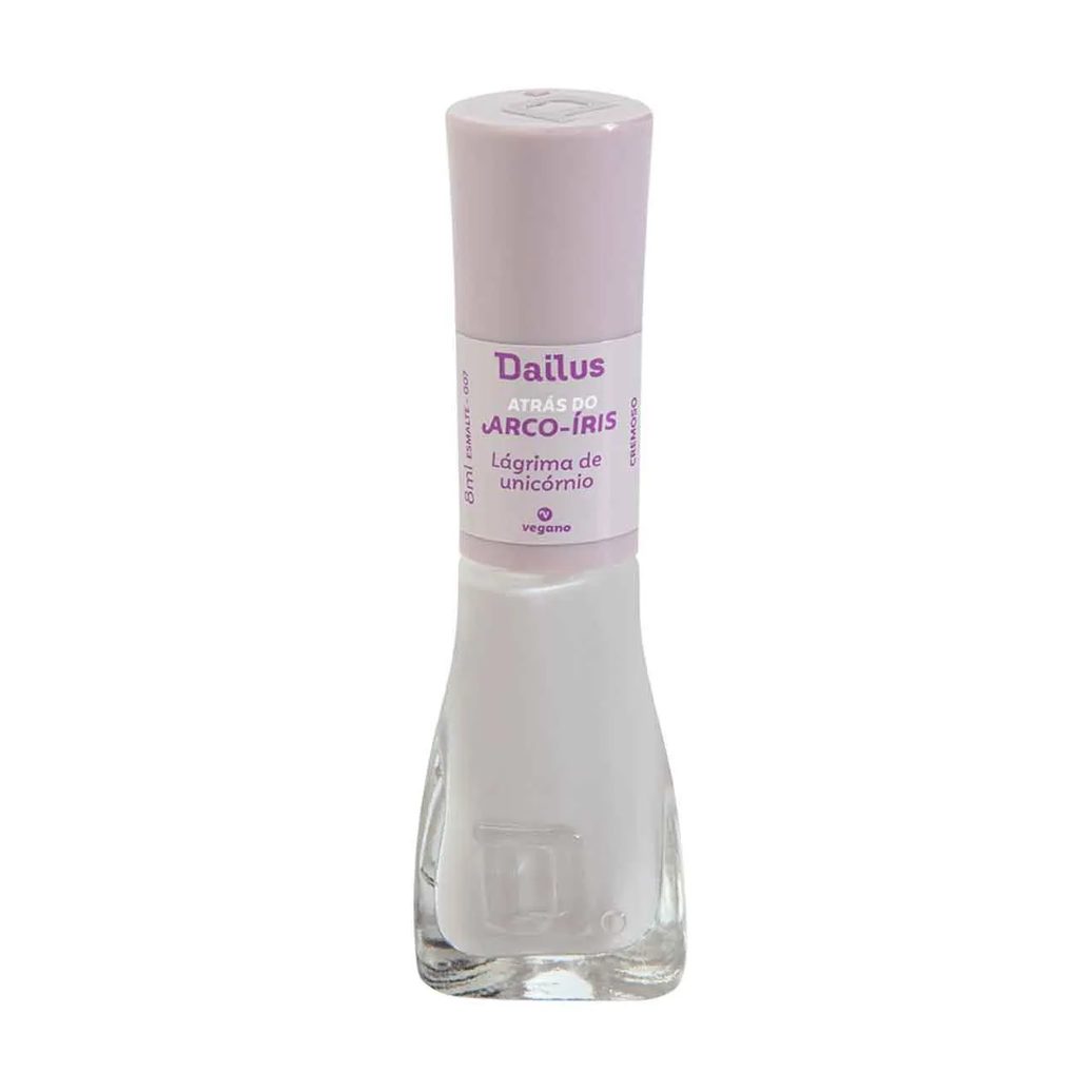 Esmalte Cremoso Dailus Atrás do Arco-Íris 8ml - Lágrima de Unicórnio