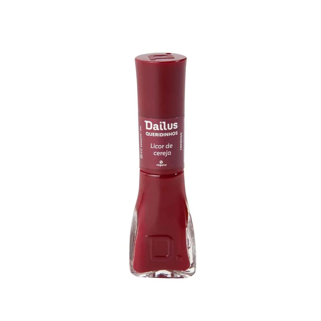 Esmalte Cremoso Dailus Queridinhos 8ml – Licor de Cereja