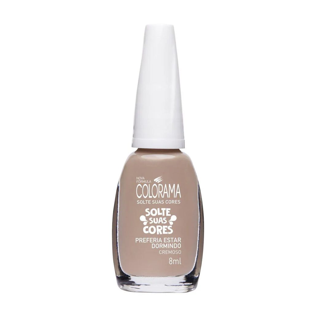 Esmalte Cremoso Colorama Solte Suas Cores 8ml - Preferia Estar Dormindo