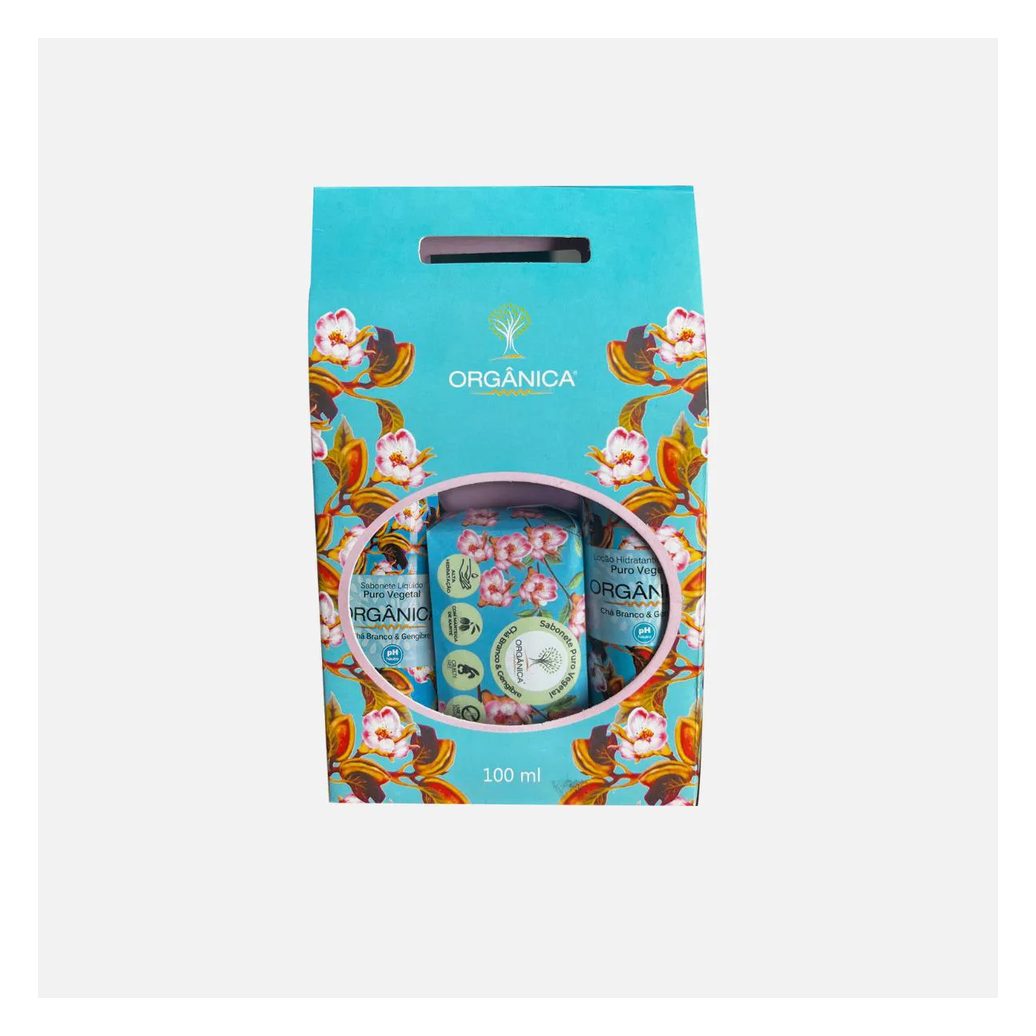 Kit Orgânica Colors Duo Sabonete Líquido + Hidratante + Sabonete em Barra