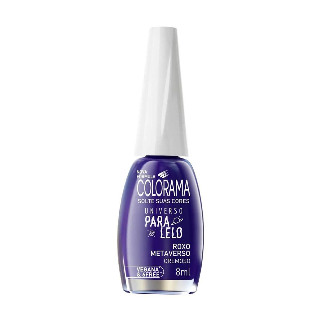 Esmalte Cremoso Colorama Universo Paralelo 8ml - Roxo Metaverso