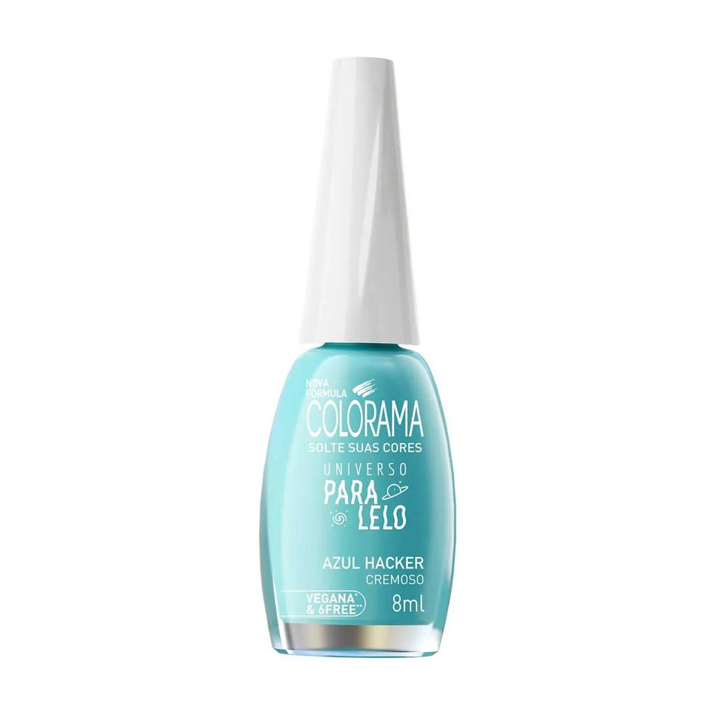 Esmalte Cremoso Colorama Universo Paralelo 8ml - Azul Hacker