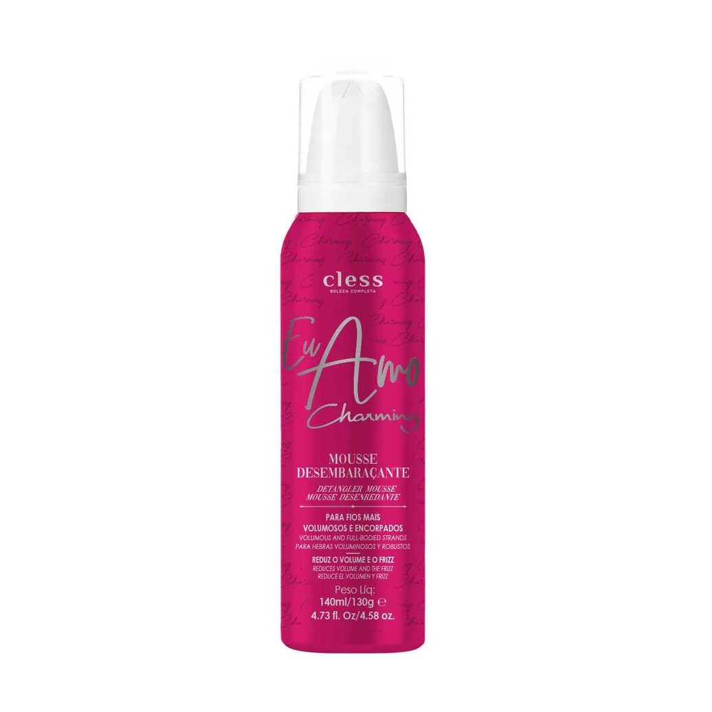 Mousse Gloss Desembaraçante Charming com 140ml