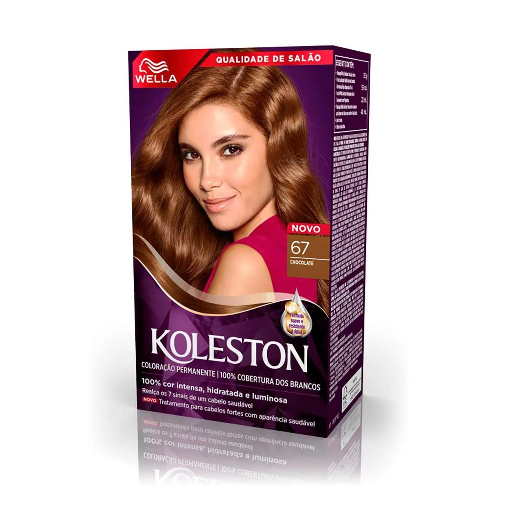 Tinta de Cabelo Permanente Koleston Noites Iluminadas - Chocolate