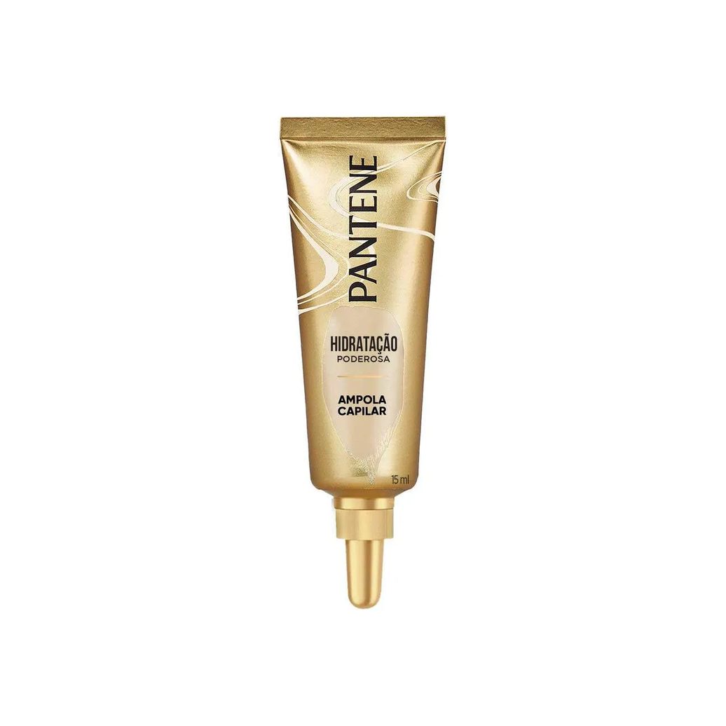 Kit Ampola de Tratamento Pantene Hidratação Poderosa com 3 unidades de 15ml