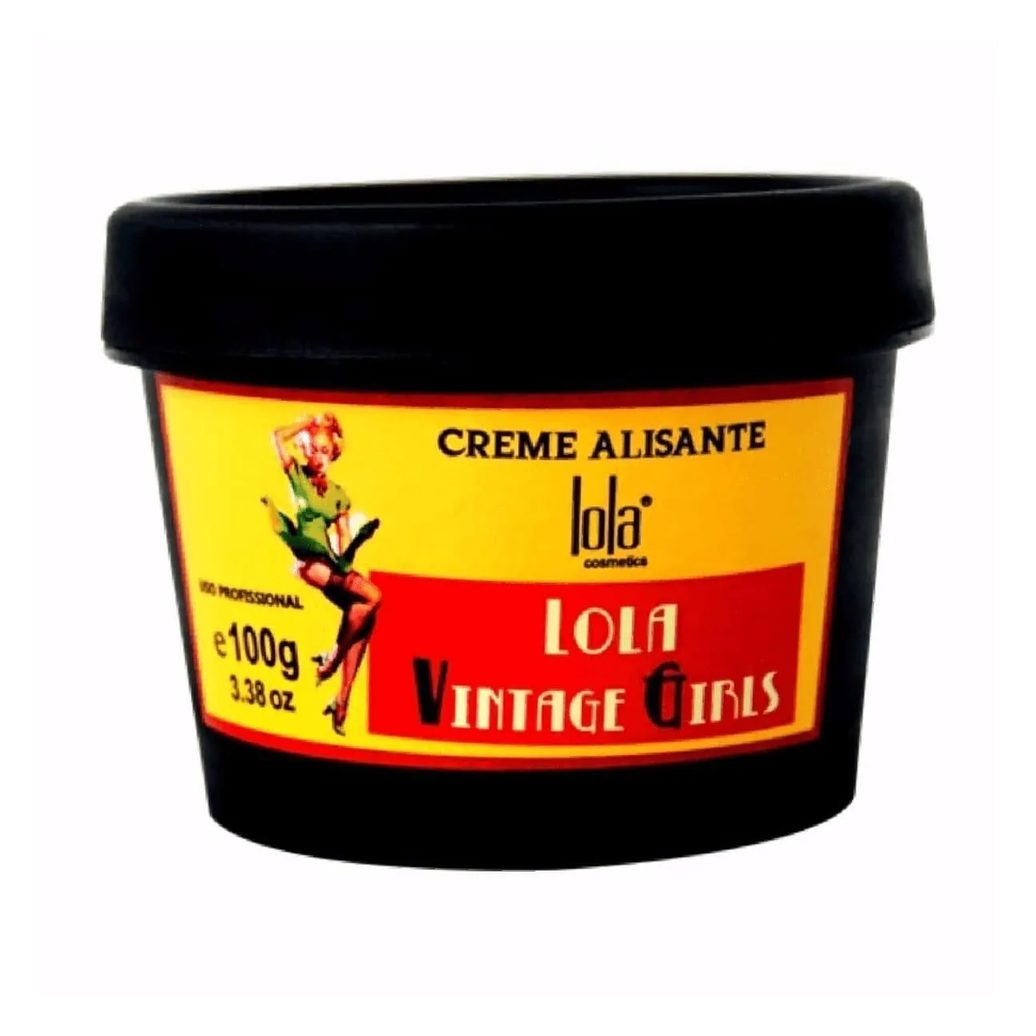Creme Capilar Alisante Lola Hair Vintage Girls 100g